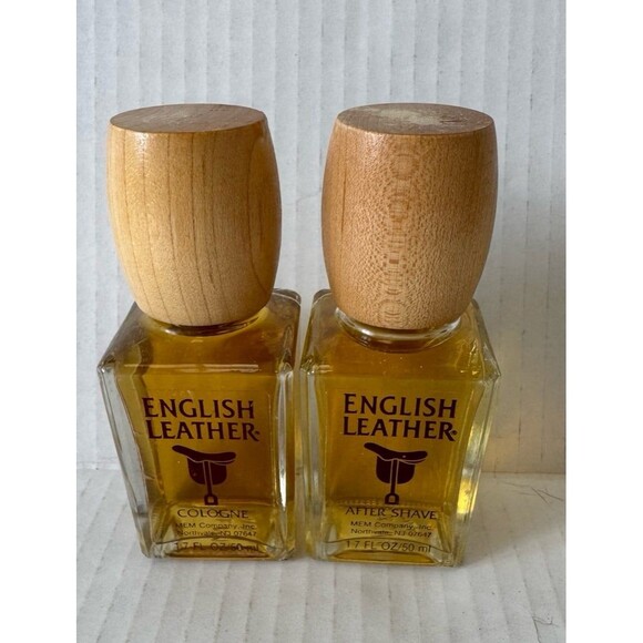 English Leather Cologne & After Shave by MEM Company Inc 1.7 fl oz NEW - Picture 1 of 3